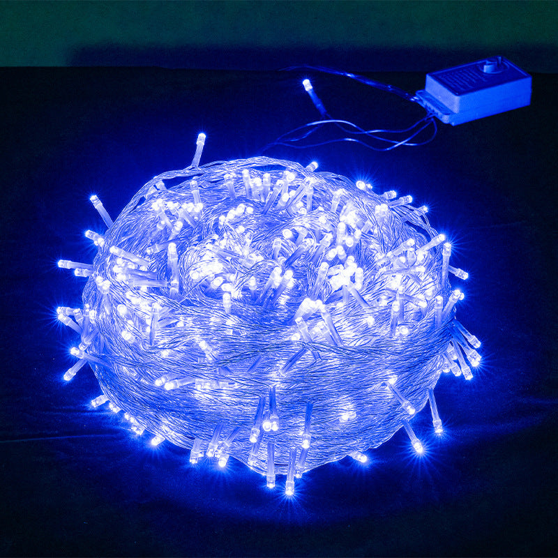 LED string lights for indoor and outdoor use
