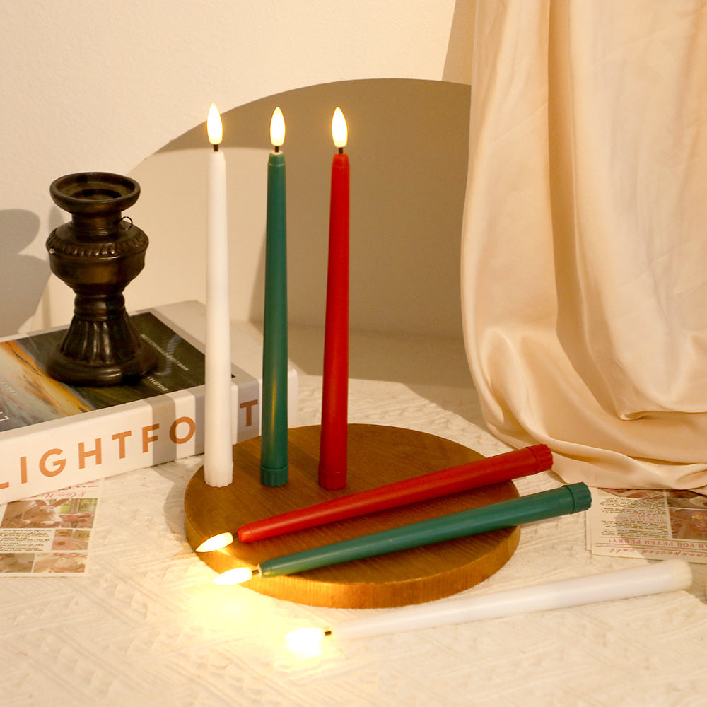LED taper candles with remote control