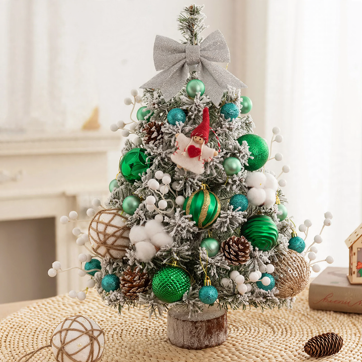 Mini Christmas tree with lighting, 45/60 cm