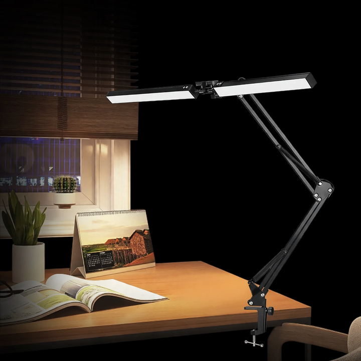LED Desk Clip Lamp, Model MT-1233