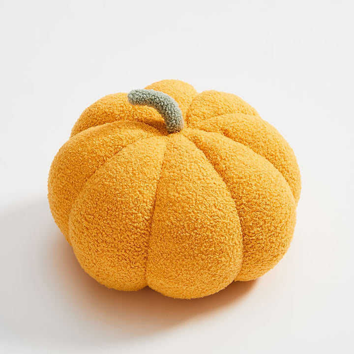 Plush decorative pillow pumpkin shape, 35 cm