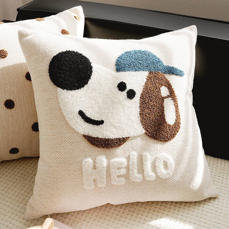 Decorative cushions with pattern, cotton