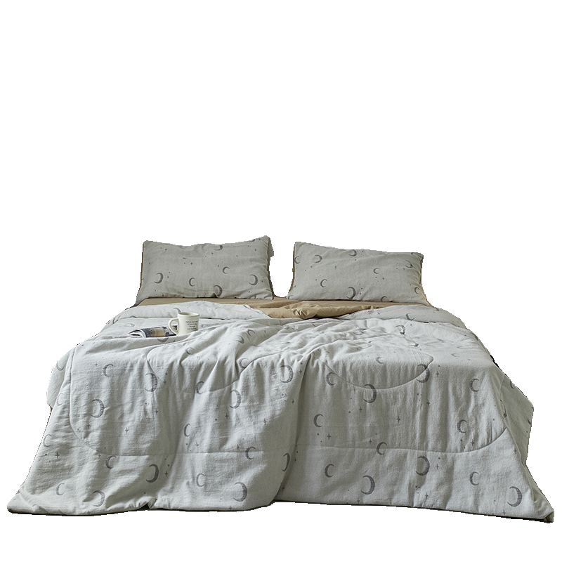 Cotton summer blanket, washable