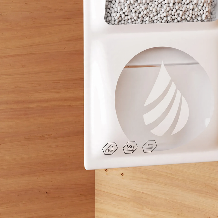 Hanging dehumidifier bag for wardrobes