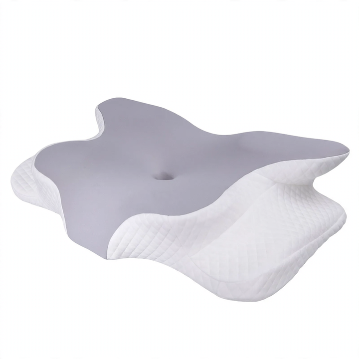 Functional pillow butterfly shape with memory foam