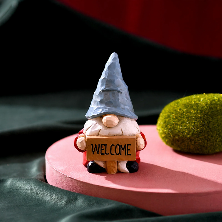 Decorative Christmas Gnome Figure made of Resin