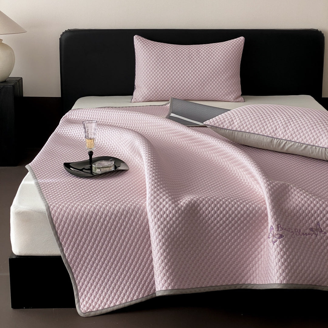 Cooling Ice Silk Bed Set, 3-Piece