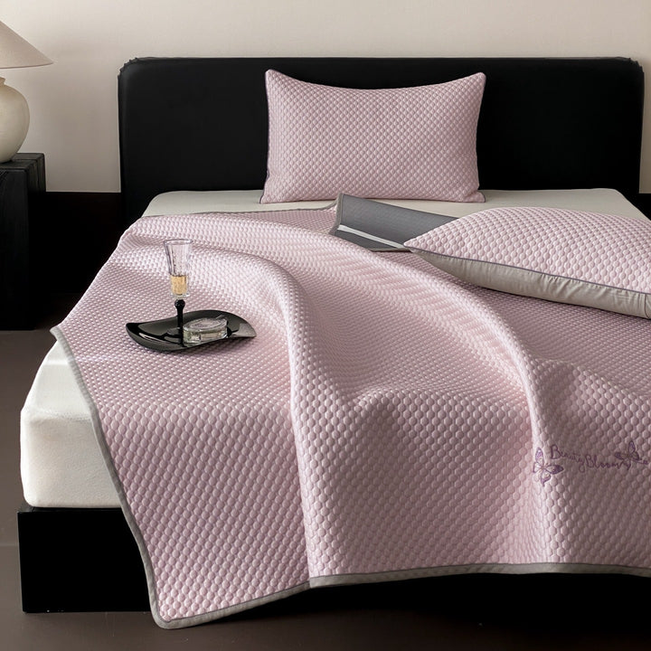 Cooling Ice Silk Bed Set, 3-Piece