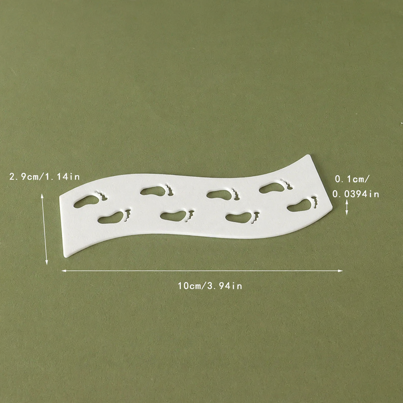 Miniature Christmas Footprint Mat for Dollhouses