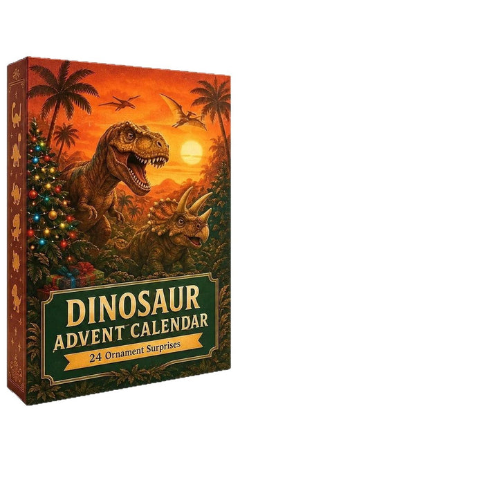 Dinosaur Advent Calendar made of Acrylic