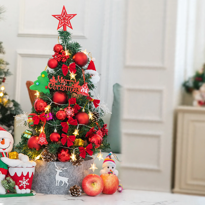 Mini Christmas Tree Set for the Table