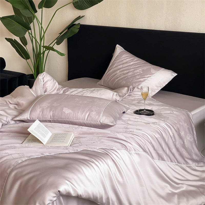Tencel bedding set, 4-piece, cooling and elegant