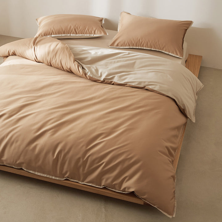 Bedding set, cotton, solid color, modern