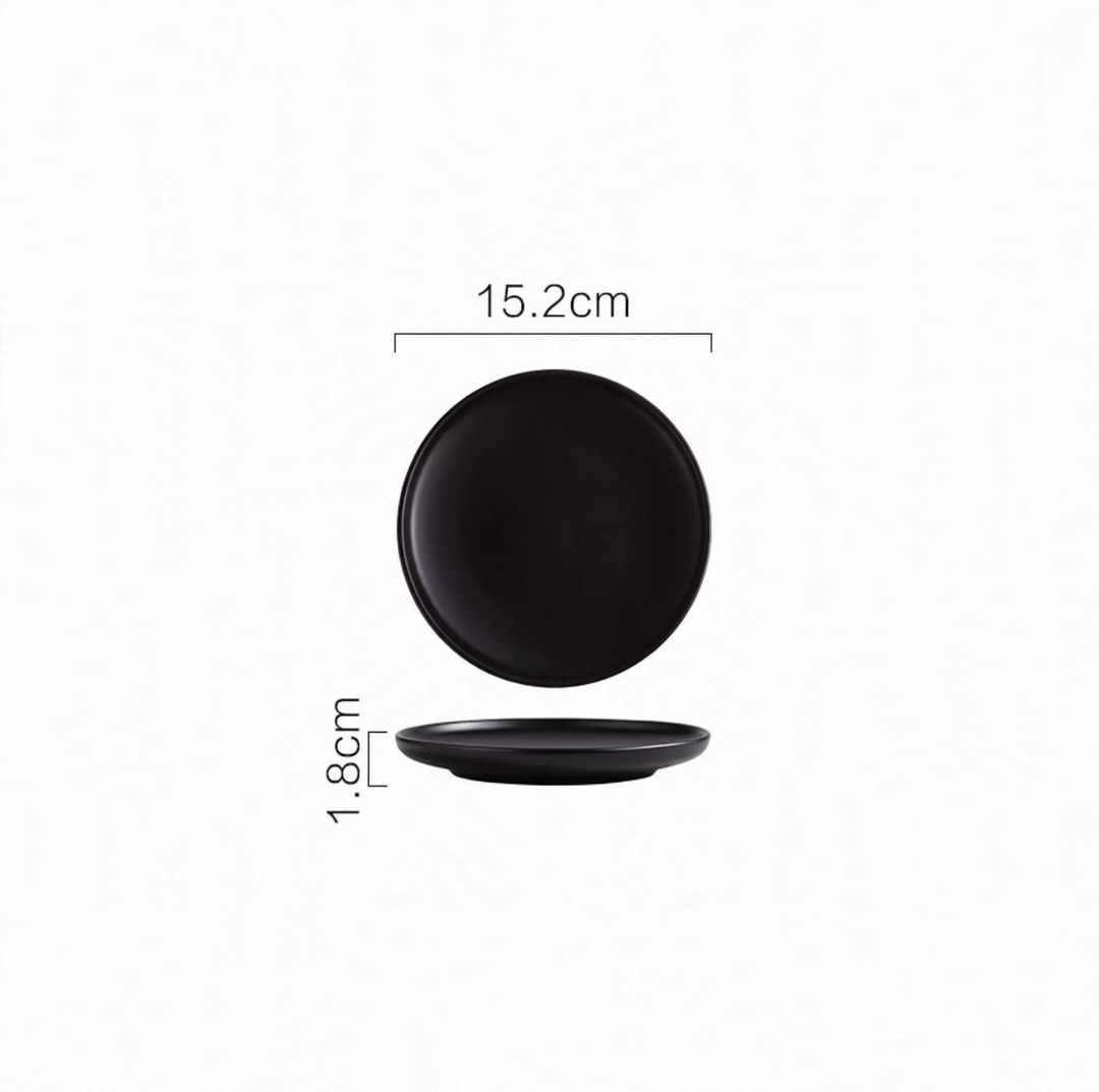 Beef Plastic Tray, Cream and Black