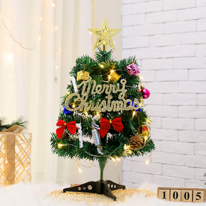 Mini Christmas Tree Set with Lighting