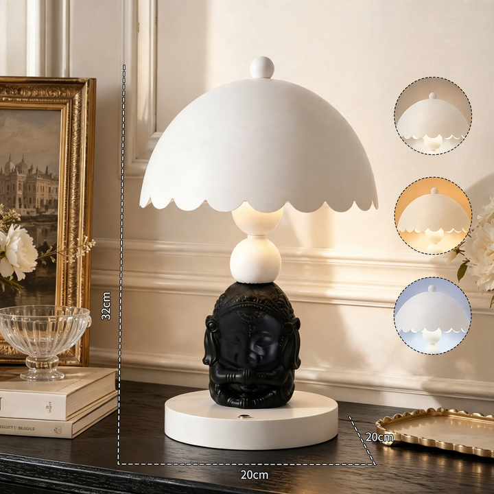 Elephant-shaped table lamp, art design