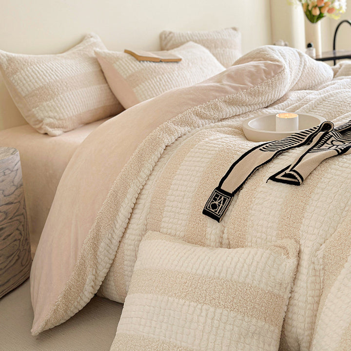 Milk fiber bedding set, 4-piece