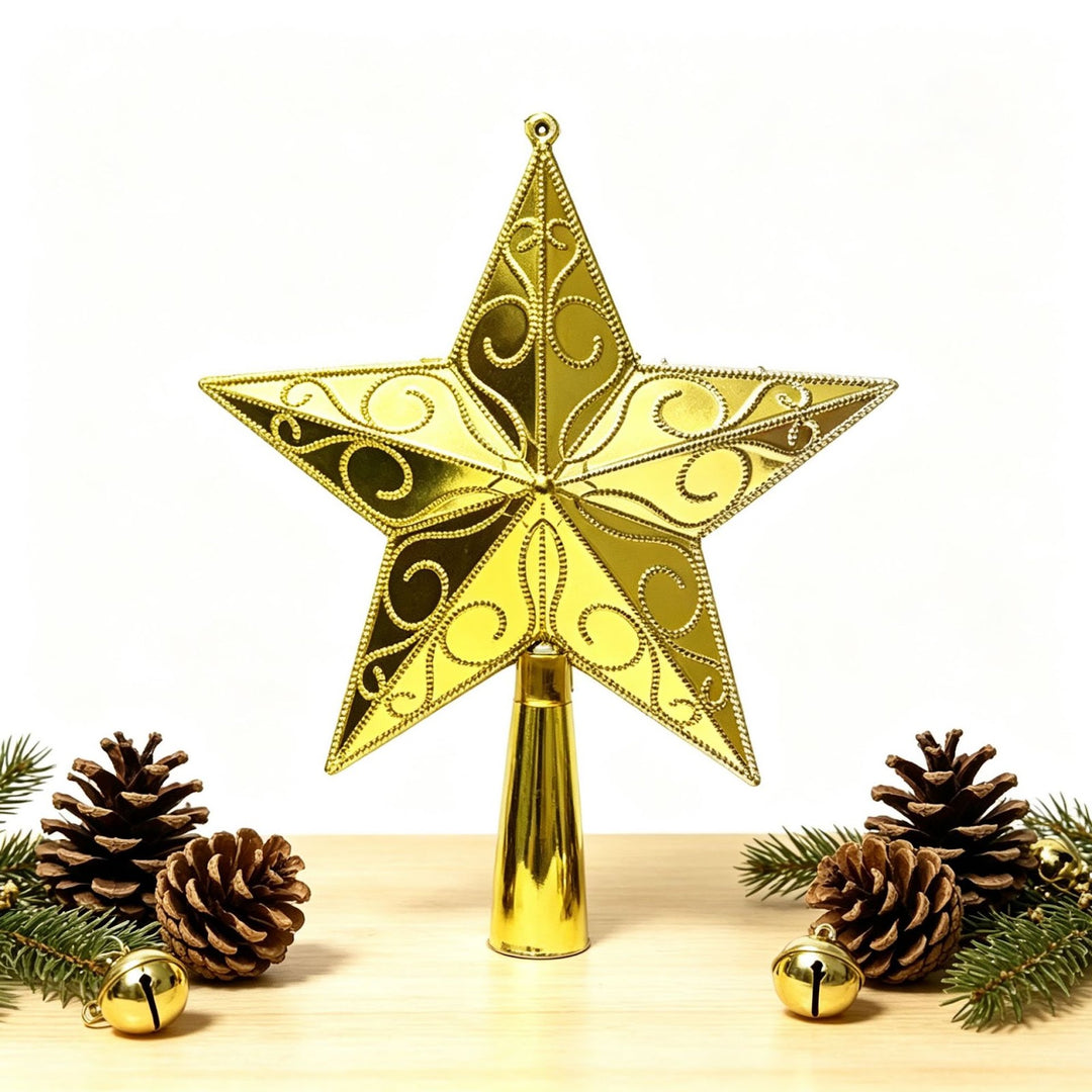 Christmas tree star made of plastic, various sizes