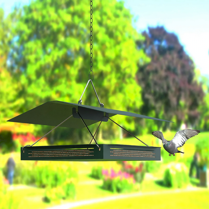 Hanging Bird Feeder Station with Tray
