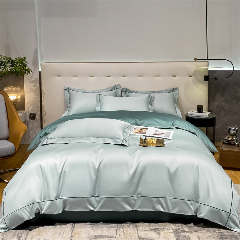 Luxurious bedding set, long-staple cotton, satin weave
