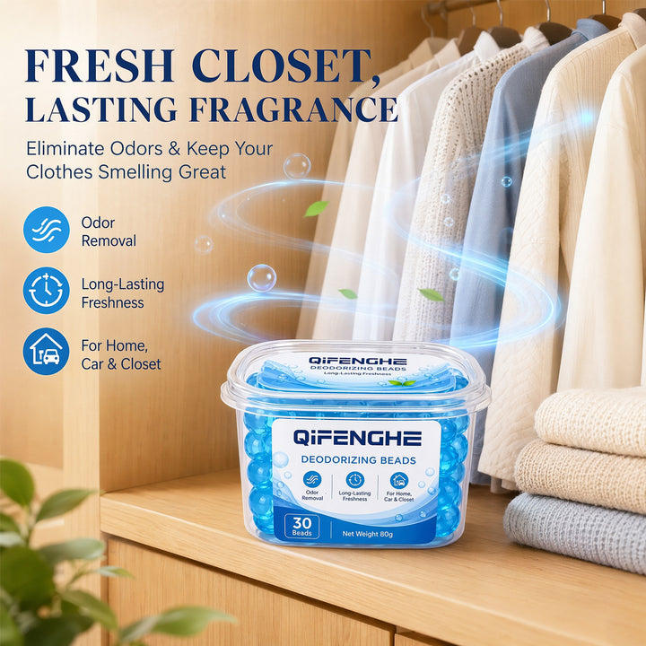 Odor-absorbing fragrance beads, 80g