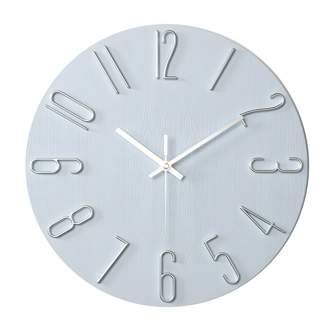 Simple Quartz Design Wall Clock - Silent Modern Style | Stornfield