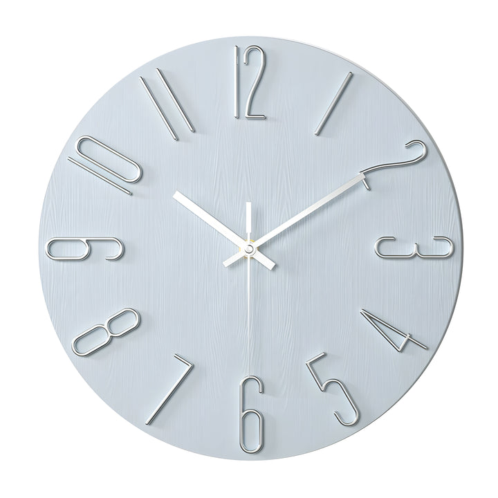 Simple Quartz Design Wall Clock - Silent Modern Style | Stornfield