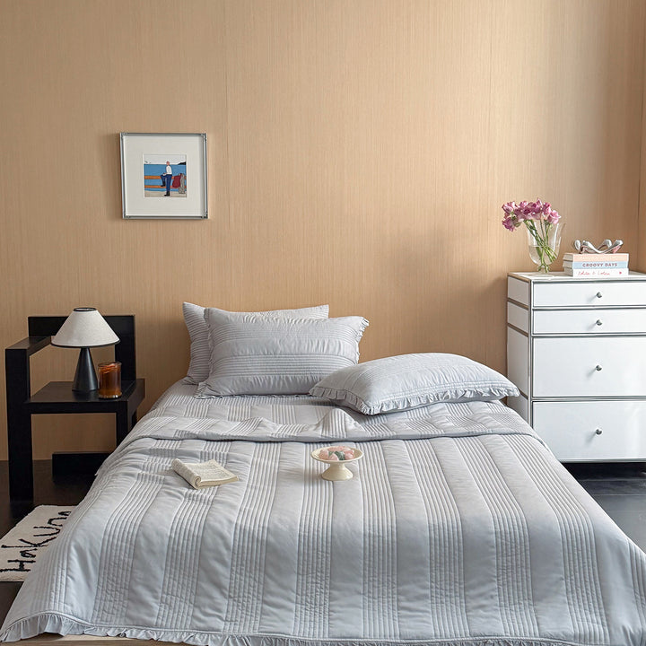 Bedspread set, 3-piece, modal, summer weight
