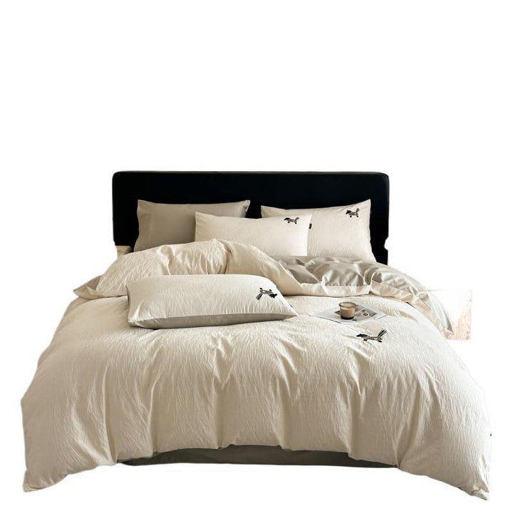 Luxurious bedding set made of 100S long-staple cotton