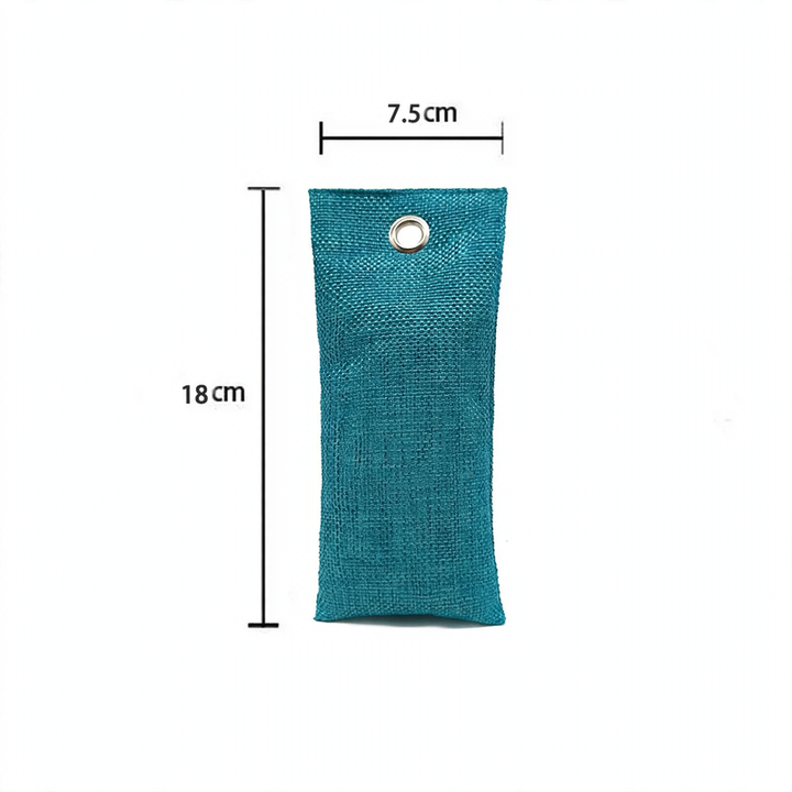 Activated charcoal bags for odor neutralization