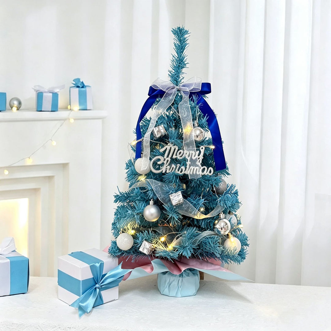 Miniature Christmas Tree Set with Lighting