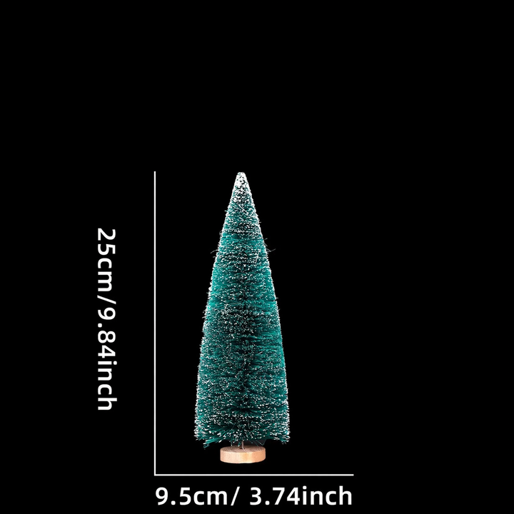 Mini Christmas tree made of sisal, various sizes