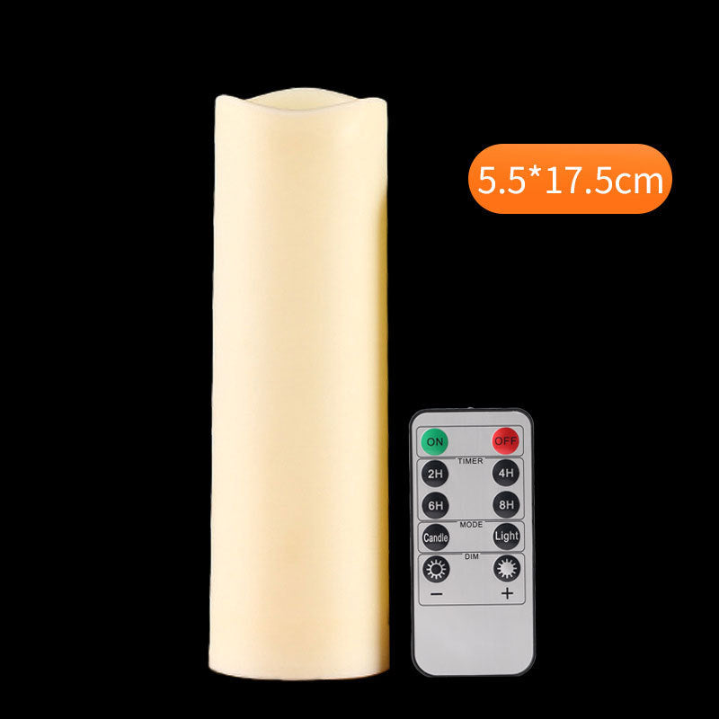 Weatherproof LED Real Wax Look Candles with Remote Control