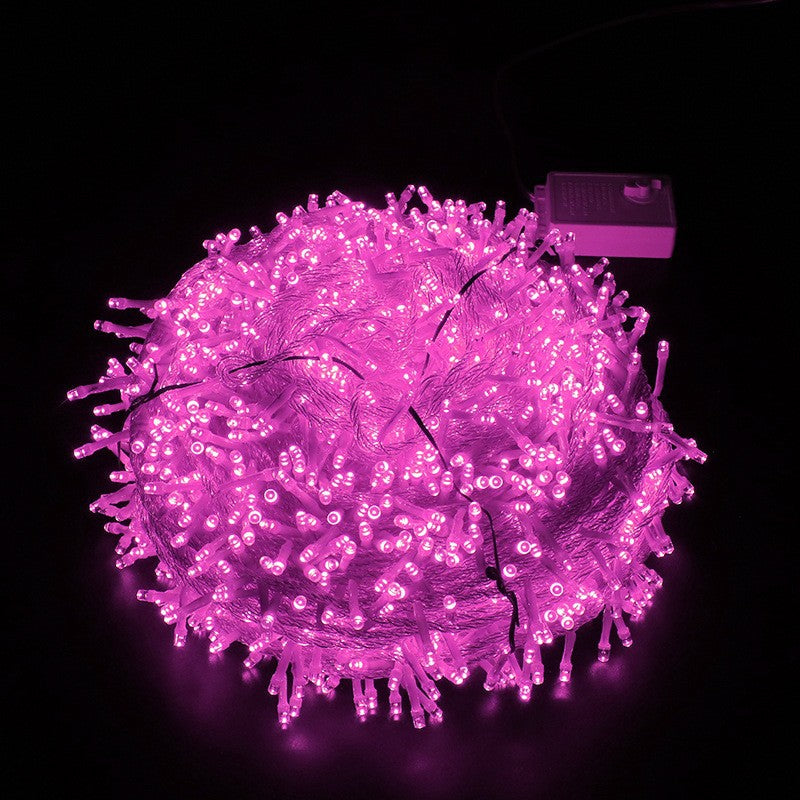 LED string lights for indoor and outdoor use