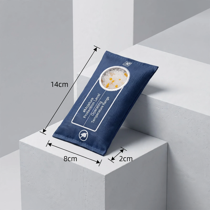 Cobalt-free silica gel desiccant, 100g