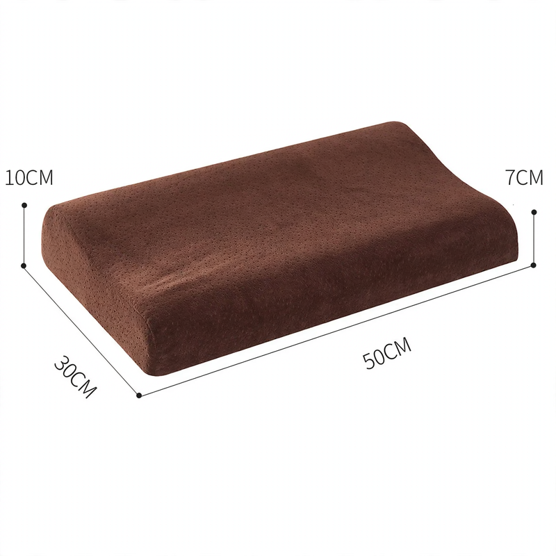 Wellen-neck support pillow made of memory foam
