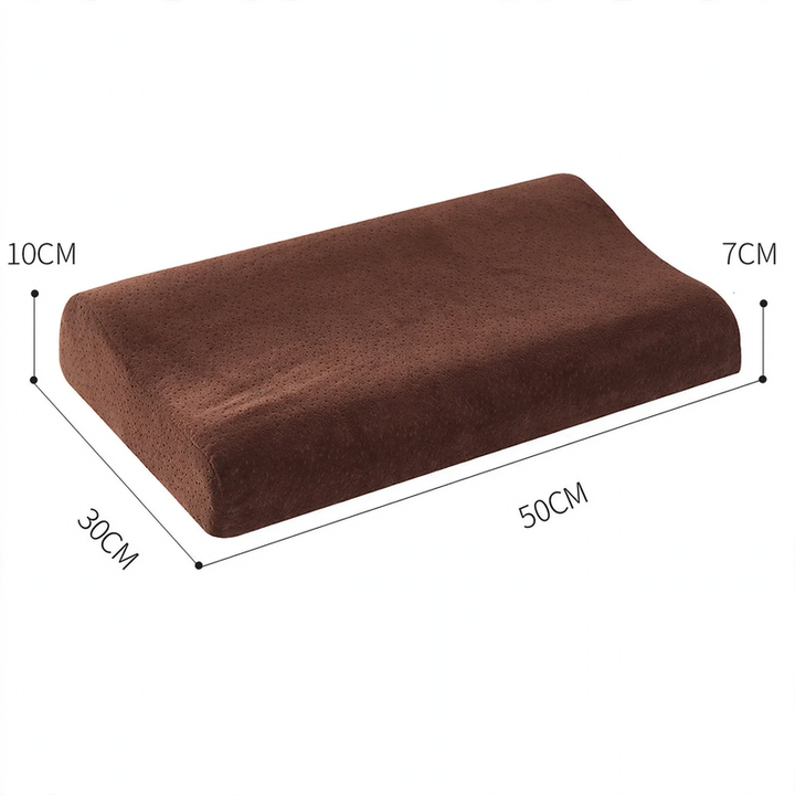 Wellen-neck support pillow made of memory foam