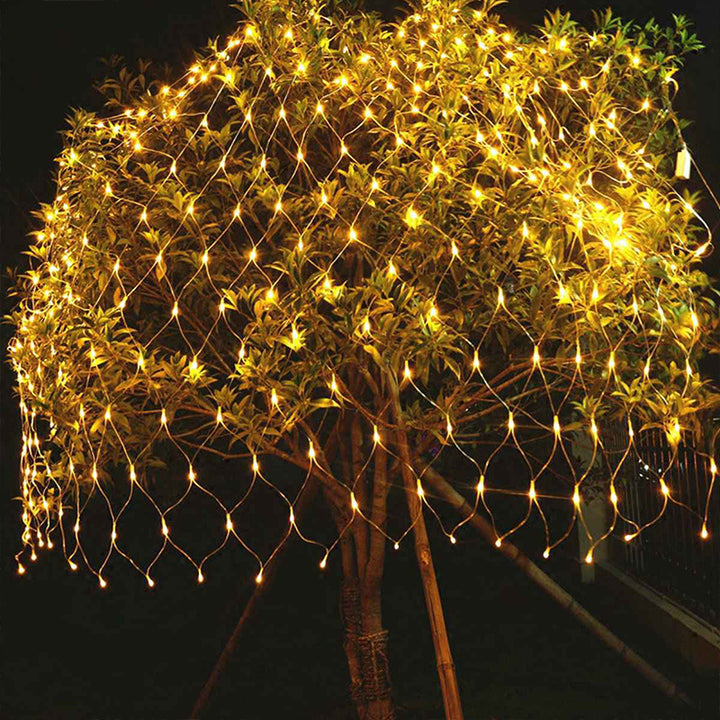 LED Net Fairy Lights for Outdoor Areas