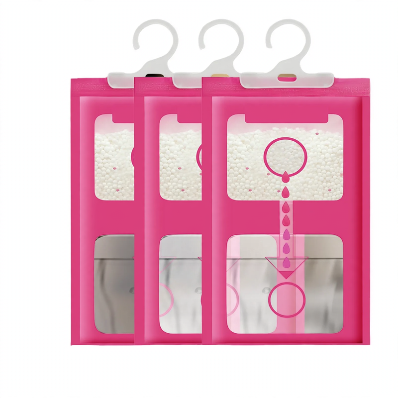 Hanging scent dehumidifier bag