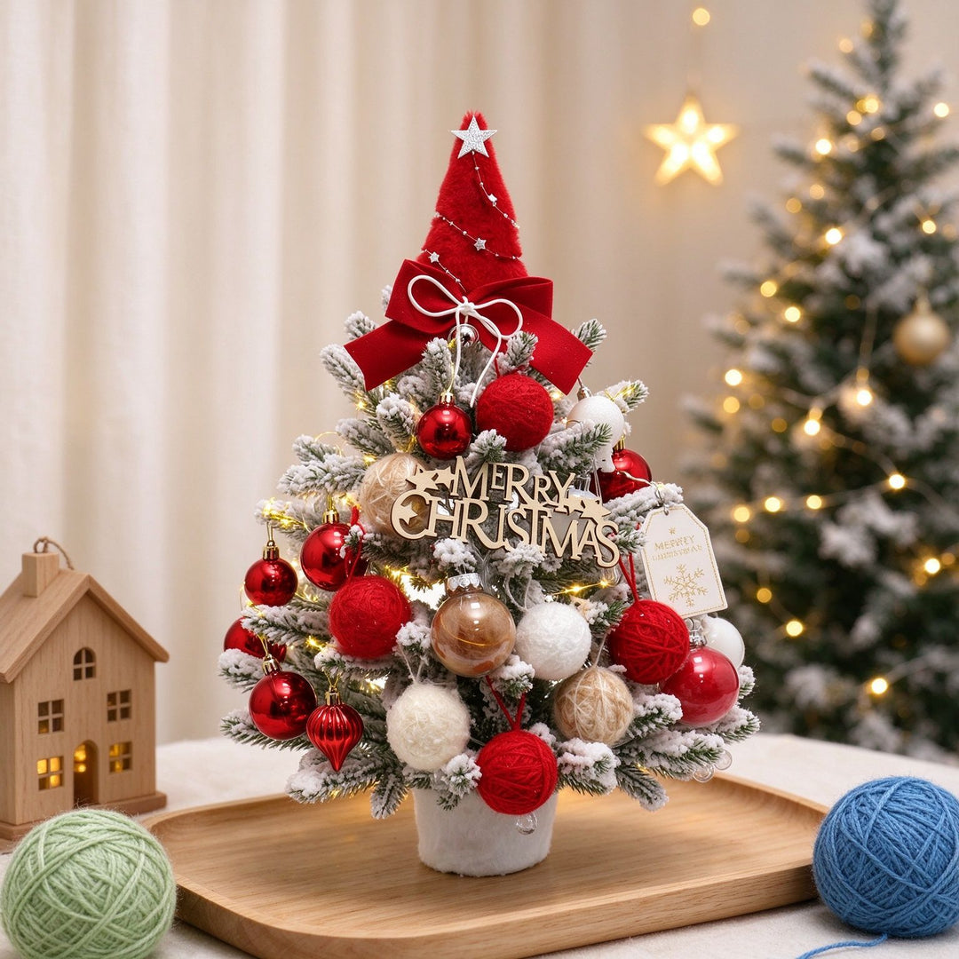 Mini Christmas Tree with Lighting, 35 or 45 cm