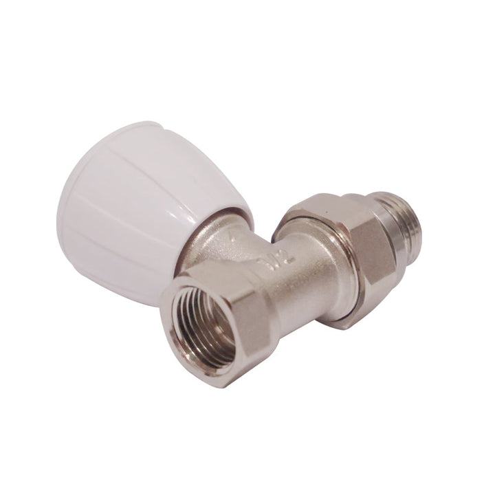 Thermostatic valve for radiators, brass