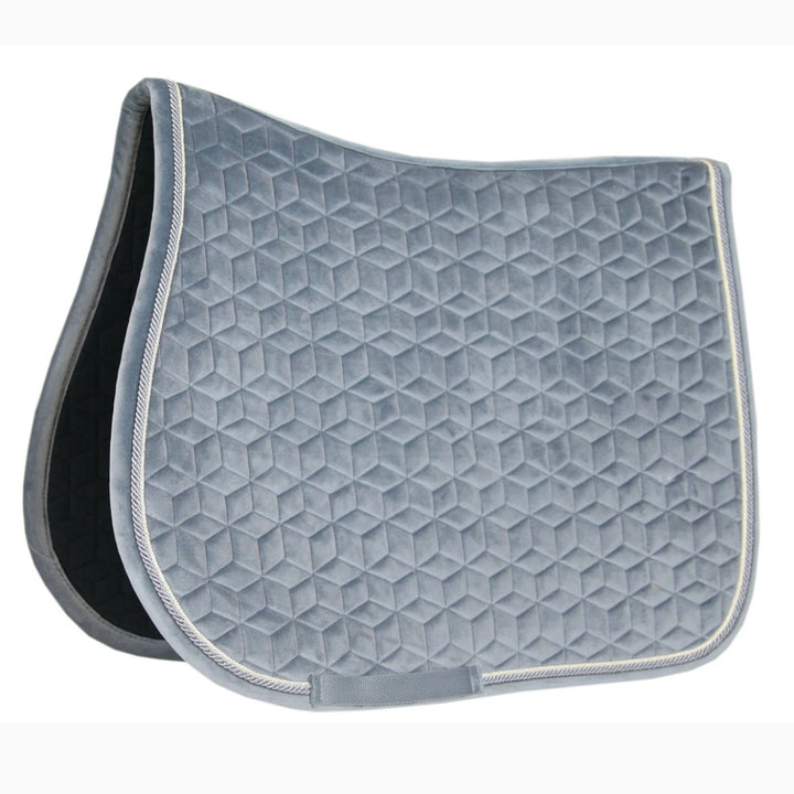 Saddle pad made of satin