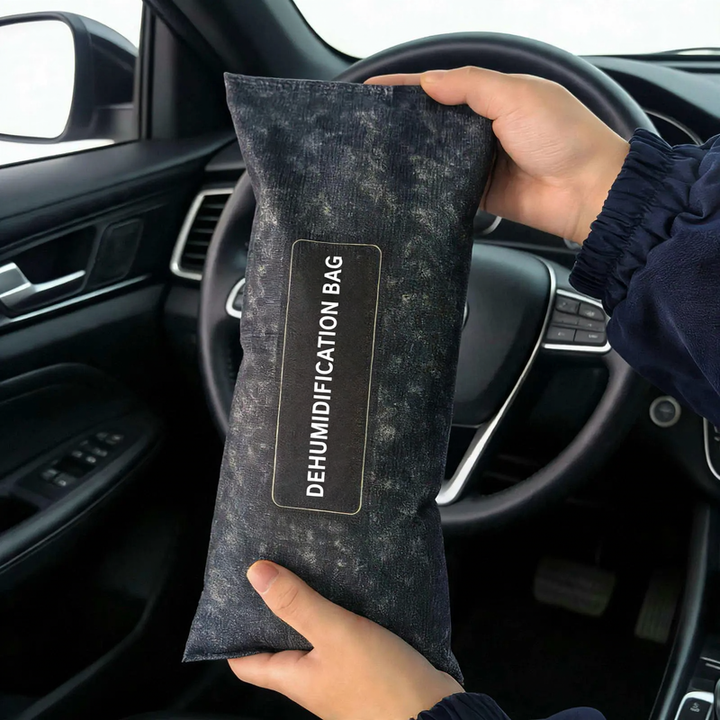 Silica gel moisture absorber for humidity control