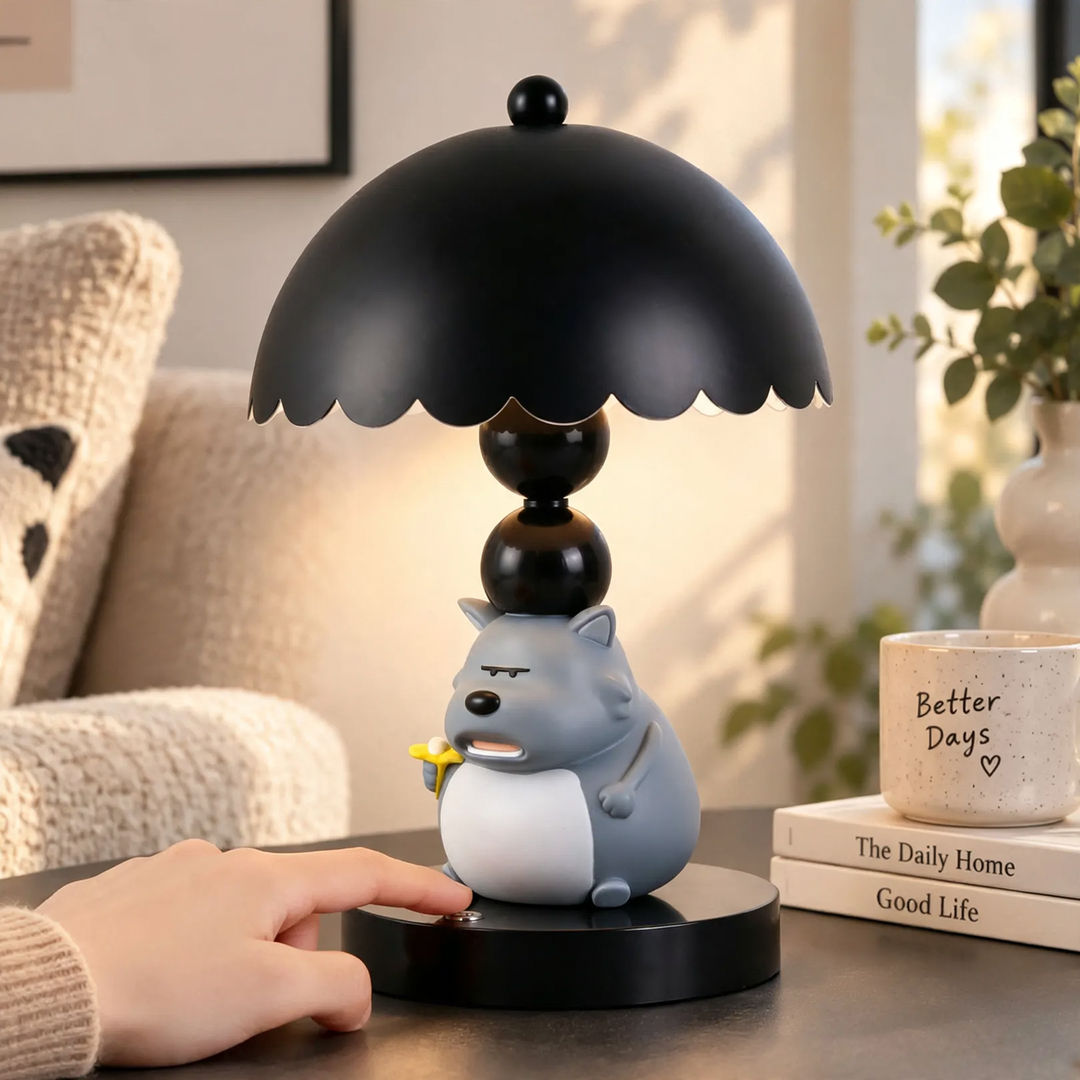 Cartoon table lamp ZHTJ038, touch-controlled, dimmable