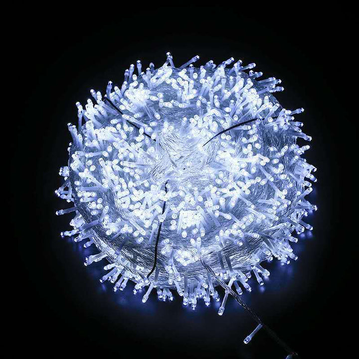 LED string lights for indoor and outdoor use
