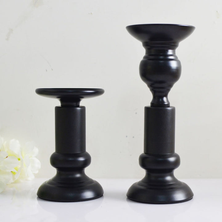 Decorative candle holder made of iron