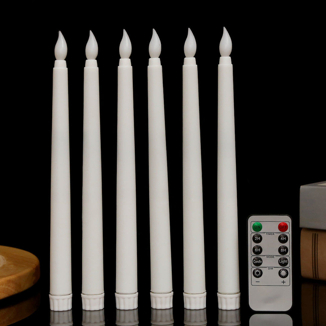 LED cylinder candle for festive occasions