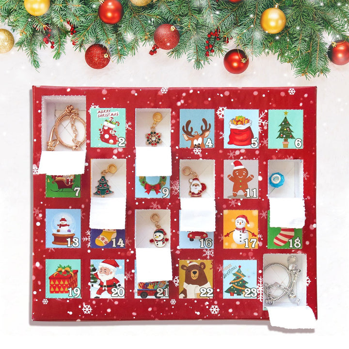 DIY Advent Calendar with Bracelets for Kids