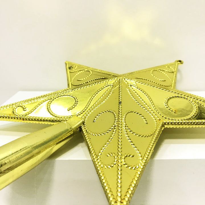 Christmas tree star made of plastic, various sizes