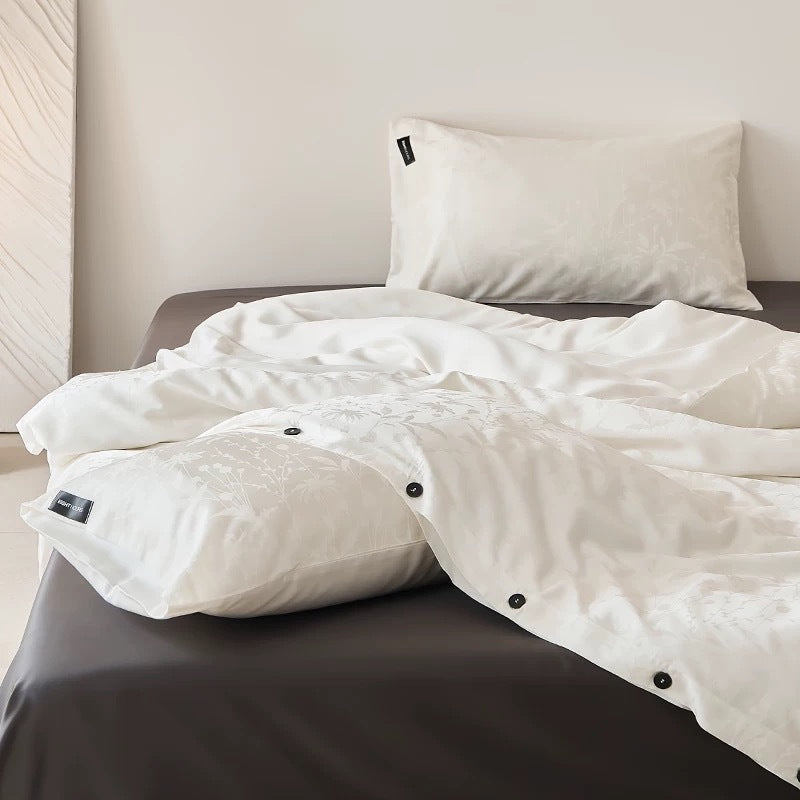 Tencel-Cotton-Bedding-Set, cooling, Jacquard